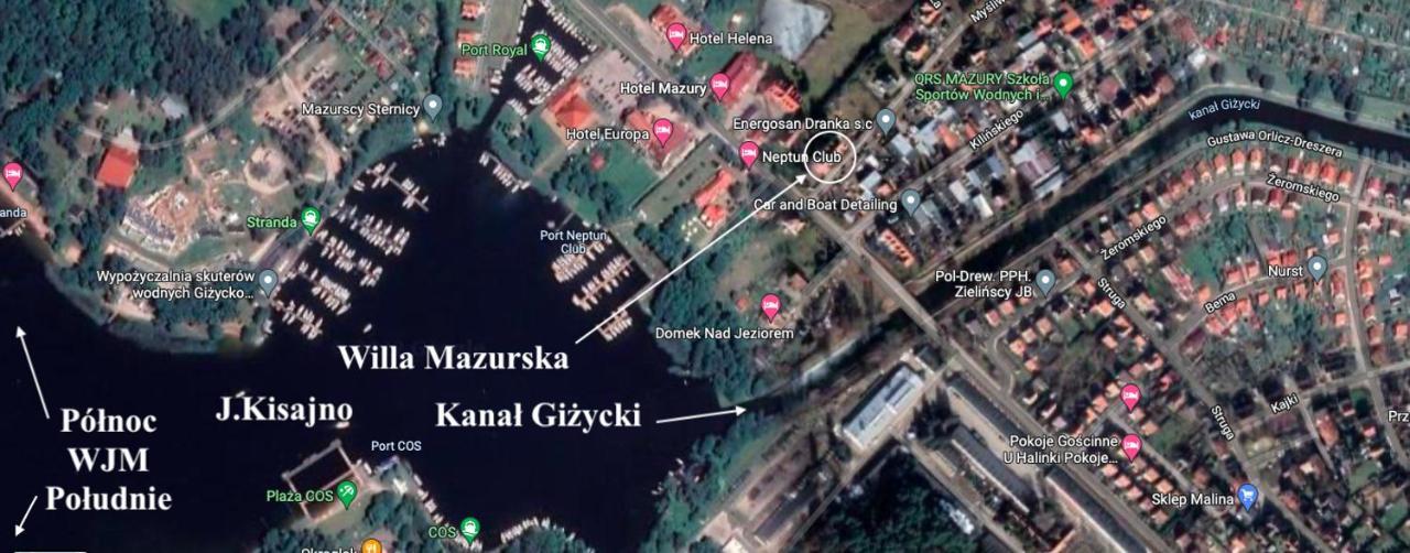 Apartament Willa Mazurska 5 Giżycko Εξωτερικό φωτογραφία